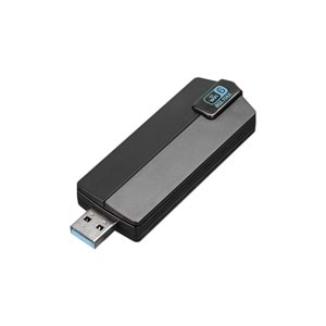 Everest EVERLINK EWA1800 1800Mbps 2.4GHz/5GHz WIFI-6 AX1800 RTL8832 2*3.5dBi USB3.0 Kablosuz Adaptör