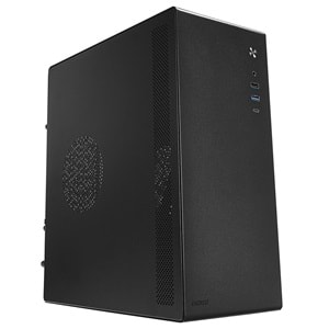 Everest K250 PEAK 250W MICRO PSU Siyah USB3.0+USB2.0+TYPE-C+HD AUDIO Kompakt Mid-T PC Kasası