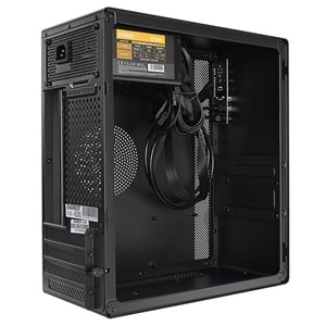 Everest K250 PEAK 250W MICRO PSU Siyah USB3.0+USB2.0+TYPE-C+HD AUDIO Kompakt Mid-T PC Kasası