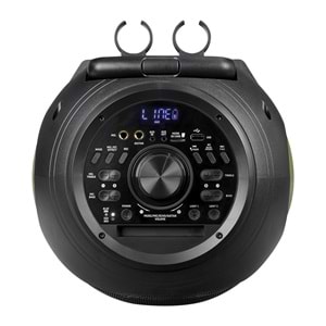 Mikado MD-BT125 100W USB/BT/TF/TWS 2 UHF Kablosuz Mikrofonlu Öğretmen/Toplantı Anfisi Outlet