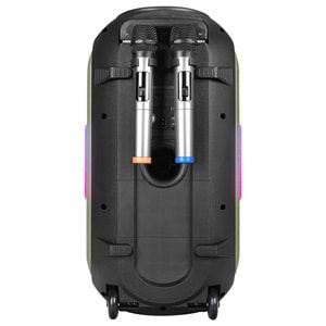 Mikado MD-BT125 100W USB/BT/TF/TWS 2 UHF Kablosuz Mikrofonlu Öğretmen/Toplantı Anfisi Outlet