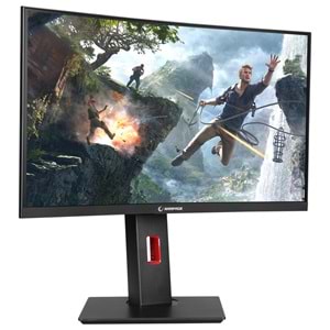 Rampage TRIANGLE TR24R165C 24 165Hz 1ms CSOT VA Full HD RGB Freesync HDR Pivot PC Curved Oyuncu Monitörü Outlet
