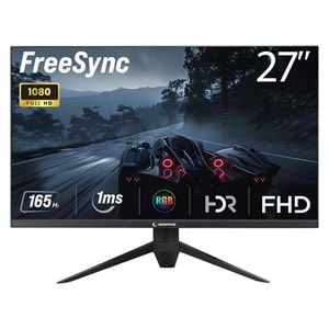 Rampage EAGLE EG27R165 27 165Hz 1ms CSOT VA Full HD RGB Freesync HDR PC Flat Oyuncu Monitörü OUTLET