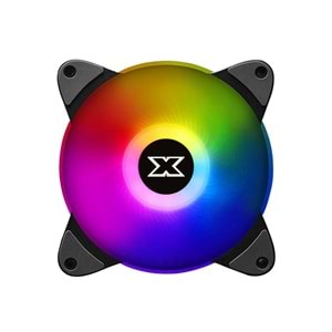 Xigmatek EN45433 GALAXY III ESSENTIAL 3x12cm BX120 ARGB Fan Kontolcü+Kumanda Siyah Kasa Fan Kiti