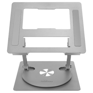 Addison AD-RC30 360 Derece Dönen Ayarlanabilir Katlanabilir Metal Notebook Laptop Yükseltici Stand