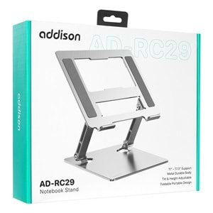 Addison AD-RC29 Ayarlanabilir Metal Laptop Stand