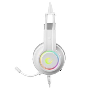 Rampage RM-K91 X-CATTY Beyaz USB 7.1 RGB Mikrofonlu Gaming Oyuncu Kulaklığı