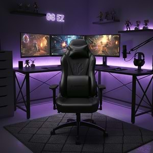 Rampage KL-R45 MASSIVE Siyah Oyuncu Koltuğu (OUTLET)