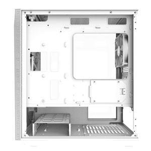 Zalman Z1 ICEBERG WHITE Beyaz 3*12cm Fan Temperli Camlı Mini-T Gaming Oyuncu Kasası
