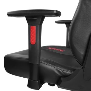 Rampage KL-R45 MASSIVE Kırmızı/Siyah Oyuncu Koltuğu (OUTLET)