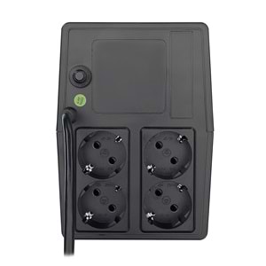 S-link FORCE U15 1500VA 900W Line-Interactive Kesintisiz Güç Kaynağı UPS Siyah Outlet
