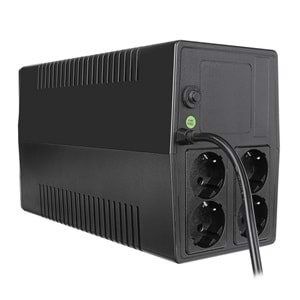 S-link TITAN U3 3000VA 3KVA-72V 2400W 12V7Ah*6 Siyah LCD Ekranlı ONLINE Kesintisiz UPS Güç Kaynağı (OUTLET)