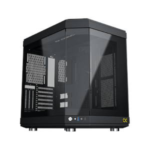 Xigmatek EN41938 CUBI Siyah E-ATX 6x120mm ARGB Type-C 3 Yön Temperli Cam Gaming Kasa