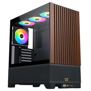 Xigmatek EN42201 ENDORPHIN WD Siyah TYPE-C Ahşap Ön Panel 4*12cm ARGB+Kumanda E-ATX Big-T Gaming Oyuncu Kasası