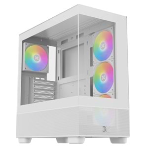 Xigmatek EN41839 Endorphin Air Arctic V2 Beyaz E-ATX 4x120mm ARGB Type-C Gaming Kasa