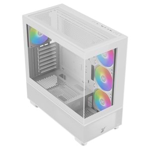 Xigmatek EN41839 Endorphin Air Arctic V2 Beyaz E-ATX 4x120mm ARGB Type-C Gaming Kasa