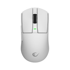Rampage ZENITH PRO 4K Kablosuz PAW3395 RGB Beyaz Gaming Oyuncu Mouse