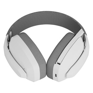 Rampage BLITZ Beyaz/Gri Wireless 2.4G Bluetooth Mikrofonlu Kablosuz Oyuncu Kulaklığı