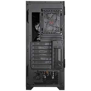 Rampage INSPIRER Mesh 650W 80+ Siyah 4x12cm ARGB Infinity Fan Temperli Camlı Gaming Kasa