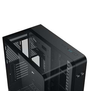 Xigmatek EN44274 PANO S Siyah 3 Taraf Temperli Cam 7x120mm ARGB Fan E-ATX Gaming Kasa OUTLET