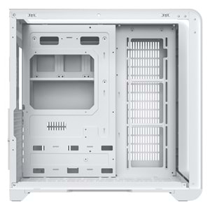 Xigmatek EN44281 PANO S ARCTIC Beyaz 3 Taraf Temperli Cam 7x120mm ARGB Fan Type-C USB 3.0 E-ATX Gaming Kasa OUTLET