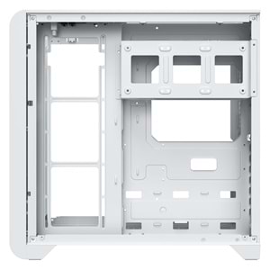 Xigmatek EN44281 PANO S ARCTIC Beyaz 3 Taraf Temperli Cam 7x120mm ARGB Fan Type-C USB 3.0 E-ATX Gaming Kasa OUTLET