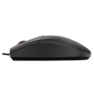 Everest SM-701 Siyah USB Kablolu Optik Mouse 1.8 Metre
