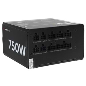 Rampage MATE M750-80PB 750W 12cm Fan Full Modular 80 Plus Bronze Aktif PFC Siyah Power Supply