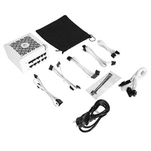 Rampage MATE M750-80PB 750W 12cm Fan Full Modular 80 Plus Bronze Aktif PFC Beyaz Power Supply