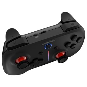 Rampage HYDRA PRO Siyah BT + 2.4 GHz Şarj İstasyonlu PC Gamepad RGB Joypad