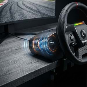 Rampage PACE V987 Force Feedback 3 Pedallı - El Vitesli Pc Uyumlu Gaming Oyuncu Direksiyonu (Outlet)