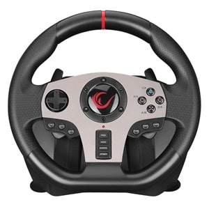 Rampage V902 PC 3 Pedallı - El Vitesli Gaming Oyuncu Direksiyonu Outlet