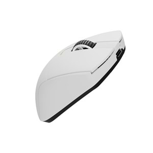 Rampage ZENITH BT+Wired+2.4G Beyaz Kablosuz PAW3395 NORDIC 52833 MCU Gaming Oyuncu Mouse
