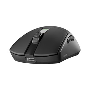Rampage ZENITH BT+Wired+2.4G Siyah Kablosuz PAW3395 NORDIC 52833 MCU Gaming Oyuncu Mouse