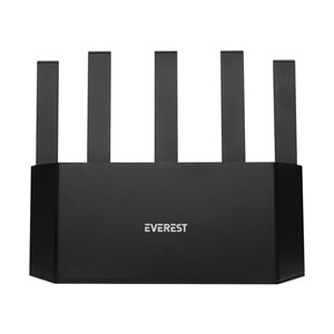 Everest EWR-X3000-V1 AX3000Mbps DualBand 5*6dBi Anten WISP+AP+Repeater Destekli Kablosuz Wifi Router