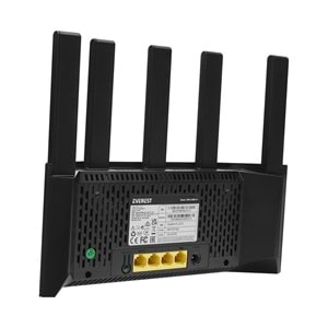 Everest EWR-X3000-V1 AX3000Mbps DualBand 5*6dBi Anten WISP+AP+Repeater Destekli Kablosuz Wifi Router