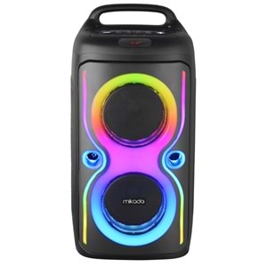 Mikado MD-66BT ThunderBag 40W RGB Işıklı Kablosuz Bluetooth Toplantı-Parti Hoparlörü