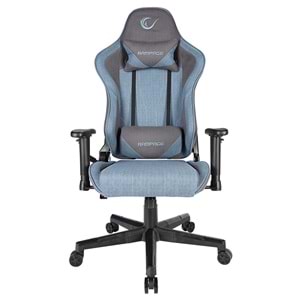 Rampage MC-8671 Ocean Mavi/Gri Kumaş Oyuncu Koltuğu OUTLET