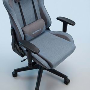 Rampage MC-8671 Ocean Mavi/Gri Kumaş Oyuncu Koltuğu OUTLET
