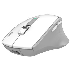 Everest SM-BT24 Metalik Beyaz Mouse | Bluetooth + 2.4GHz Dual Mode Kablosuz