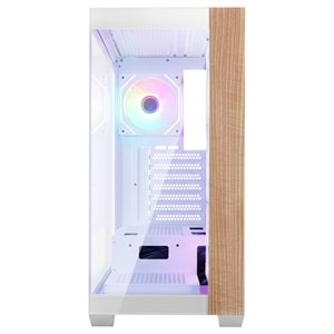 Rampage CRUISER V2 Mesh Temperli Camlı 750W 80 Plus Bronze Beyaz 4x120mm ARGB Fan Gaming Oyuncu Kasası OUTLET