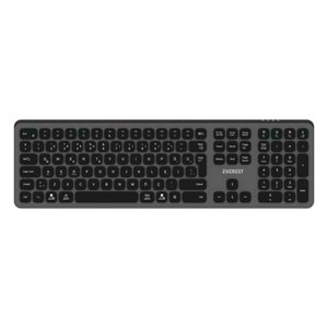 Everest KB-53 Gri/Siyah Bluetooth + 2.4G Kablosuz Q Klavye
