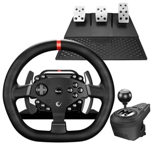Rampage FORCE V995 PC El Vitesli 3 Pedallı Gaming Oyun Direksiyonu Outlet