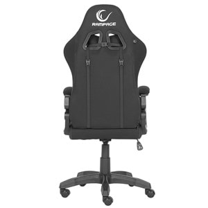 Rampage KL-R43 Nox Terletmez Kumaş Siyah/Gri Oyuncu Koltuğu Outlet