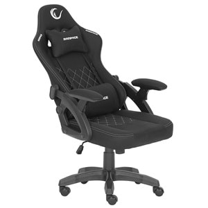 Rampage KL-R43 Nox Terletmez Kumaş Siyah/Gri Oyuncu Koltuğu Outlet