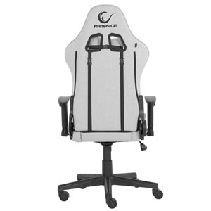 Rampage KL-R26 Peak Üst Seviye Terletmez Kumaş Gri/Siyah Gaming Oyuncu Koltuğu