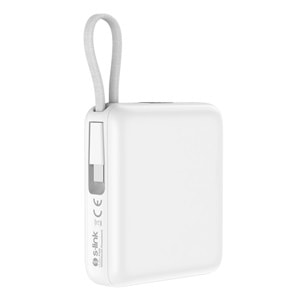 S-link P335 10000mAh PD35W+QC30W-HSC22,5W Gri LCD Taşınabilir Pil Şarj Cihazı Powerbank