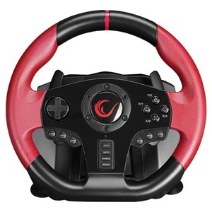 Rampage SPEED W20 PC ONLY PC 3 Pedallı - El Vitesli Gaming Oyuncu Direksiyonu