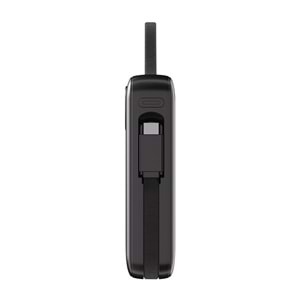 S-Link G450 20000mAh PD45W QC3.0 Dahili Kablolu LCD Ekranlı Siyah Taşınabilir Şarj Cihazı Powerbank