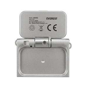 Everest ADK1983 Kahve 2K QHD 1.47 İnç Mini Retro Dijital Kamera